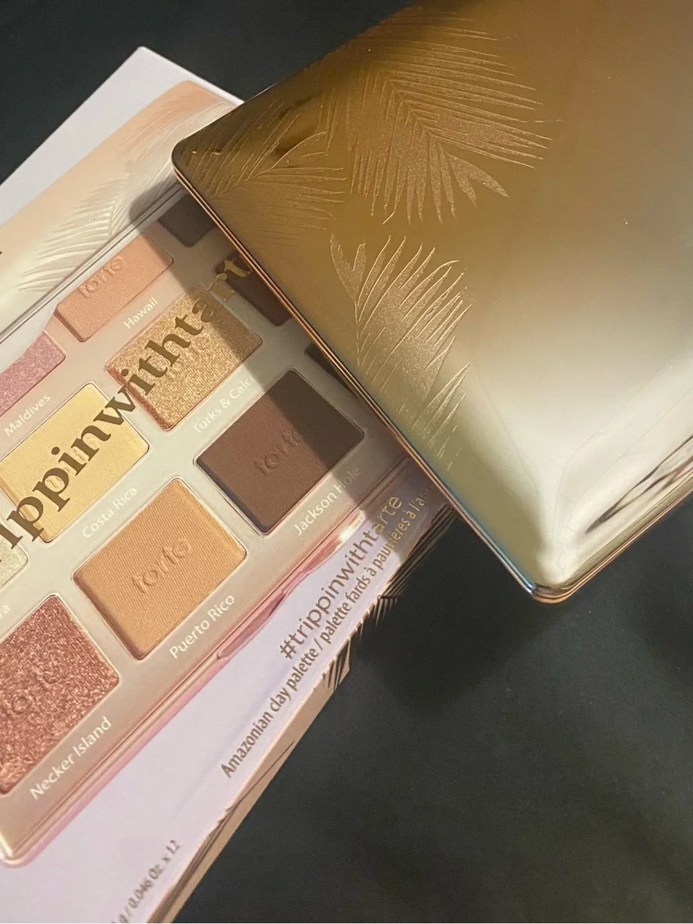 NIB Tarte Eyeshadow Palette - Gold, Bronze, Cream, Brown